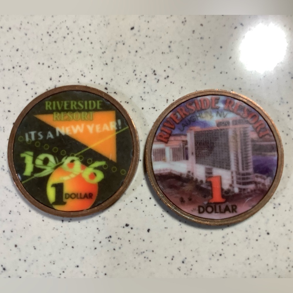 Riverside Resort $1 Casino Chips